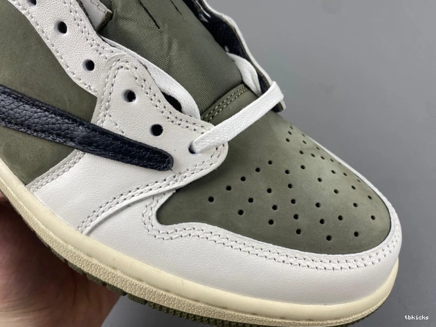 Reps TBK TRAVIS JORDAN MEDIUM 1 X DM7866-200 AIR OG SCOTT OLIVE LOW 0801